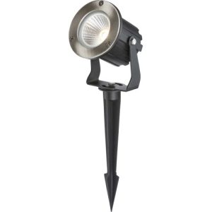 KNIGHTSBRIDGE 230V IP65 6W LED WALL/SPIKE SPOTLIGHT