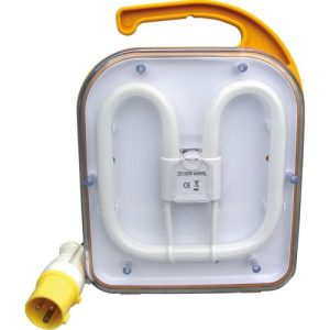 KNIGHTSBRIDGE 110V IP44 2D 38W TASK LIGHT 6400K