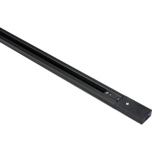 KNIGHTSBRIDGE 230V 10A SINGLE CIRCUIT TRACK BLACK 3 MTR