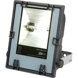 KNIGHTSBRIDGE IP65 150W HQI POLYCARBONATE FLOODLIGHT