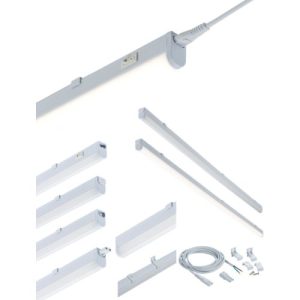 KNIGHTSBRIDGE 230V 13W LED LINKABLE STRIPLIGHT 3000K (838MM)