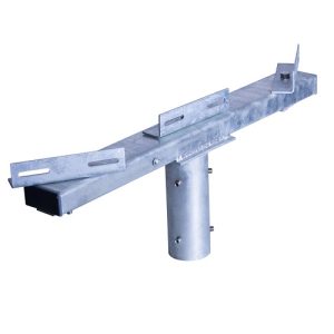 KR PRODUCTS STREET LIGHT BRACKET TO FIT OVER 60MM DIA COLUMN TO CARRY 2,3,4 OR 5 X LED FLOODLIGHTS