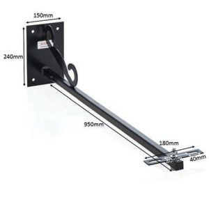 KR PRODUCTS SIGN LIGHT ON 950MM SPIGOT TO CARRY 1 X MEDIUM/LARGE LED FLOODLIGHT