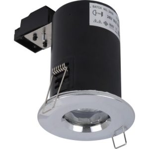 KSR IP65 GU10 WHITE F/RATED DOWNLIGHT