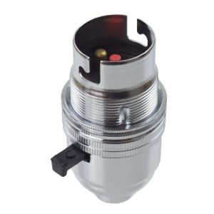 1/2" BC CHROME LAMPHOLDER