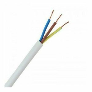 0.75MM 3C CLEAR PVC FLEX PER MTR