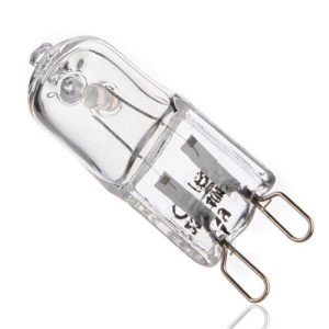 CAPSULE G9 40W 240V CLEAR CERAMIC BASE
