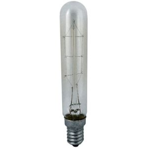 25W SES 240V CLEAR TUBULAR PICTURE LAMP