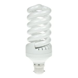 CFL SPIRAL 55W BC 240V WARM WHITE 2700K