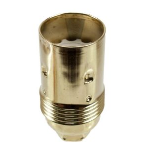CONT L/HOLDER 10MM BRASS SES