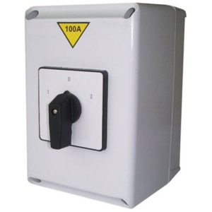 LEWDEN 100A 4-POLE CHANGE OVER SWITCH