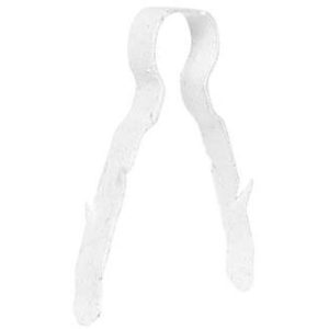 LINIAN FIRECLIP, SINGLE, WHITE, 6-8MM (1LCW608)(CC4) - PK100