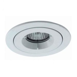 LINOLITE SILVER GU10 IP65 FROSTED D/LIGT