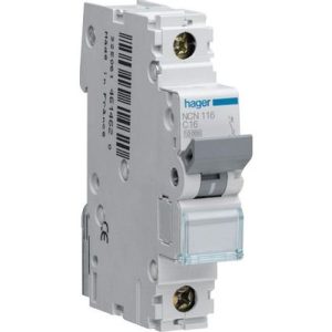 LIVE 16A MCB C-TYPE SINGLE POLE