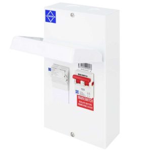 LIVE MEDIUM 125A SWITCH FUSE C/W 63/80/100A FUSE
