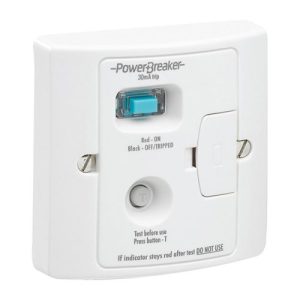 LIVE WHITE 13A RCD FUSED SPUR