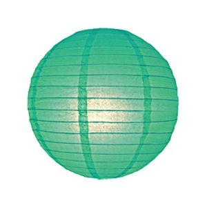 LOXTON 16" TEAL PAPER SHADE