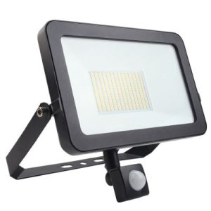 LUMINEUX FRANKLY 30W PIR BLACK FLOODLIGHT 4000K