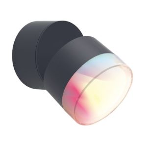 LUTEC DROPSI DARK GREY WALL LIGHT