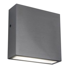 LUTEC GEMINI XF STAINLESS STEEL WALL LIGHT