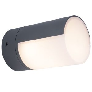 LUTEC CYRA DARK GREY WALL LIGHT