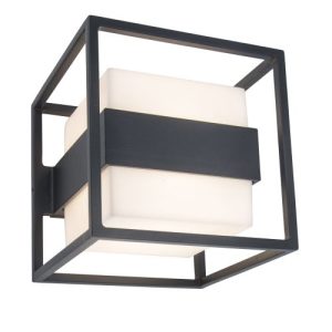 LUTEC CRUZ DARK GREY WALL LIGHT
