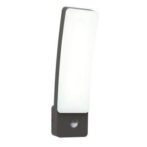 LUTEC KIRA DARK GREY WALL LIGHT