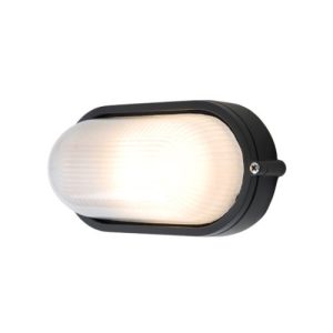 LUTEC ECHO BLACK WALL LIGHT