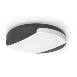 LUTEC SWEEP DARK GREY WALL