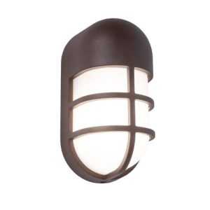 LUTEC BULLO RUST BROWN CEILING LIGHT