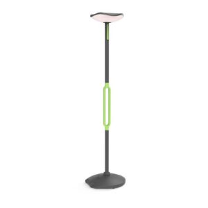 LUTEC POPPY (SOLAR) DARK GREY SOLAR POST LIGHT