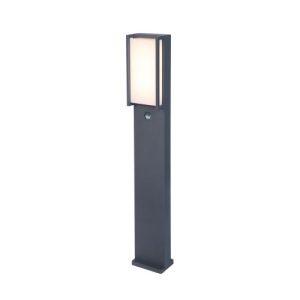LUTEC QUBO DARK GREY BOLLARD LIGHT