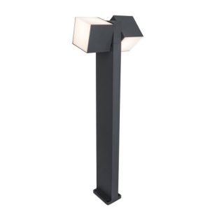 LUTEC CUBA DARK GREY BOLLARD LIGHT
