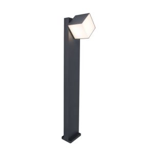 LUTEC CUBA DARK GREY POLE LIGHT