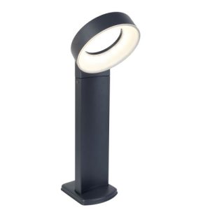 LUTEC MERIDIAN DARK GREY BOLLARD LIGHT