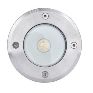 LUTEC CYDOPS STAINLESS STEEL RECESSED GROUND