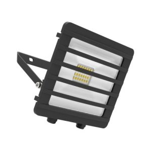 LUTEC TEC20 (WITH LOUVRE) BLACK WALL LIGHT