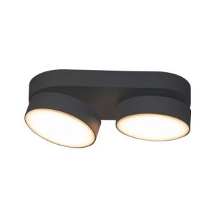 LUTEC STANOS BLACK INDOOR CEILING