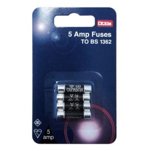 LYVIA LYVIA 5A PLUG TOP FUSE 4PK
