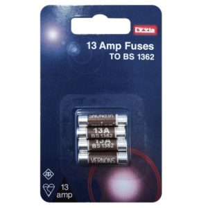 LYVIA 13A PLUG TOP FUSE 4PK
