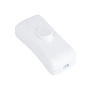LYVIA 2 AMP 2-CORE IN-LINE SWITCH WHITE