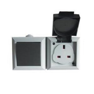 LYVIA 1G WEATHERPROOF SWITCH+ 13A SOCKET