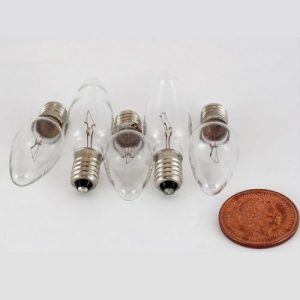 12V CONE BULB CLEAR E10 (EACH)