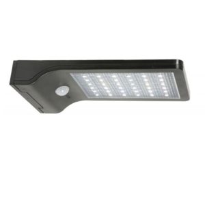 BLACK SOLAR LED MOTION SENSOR LIGHT