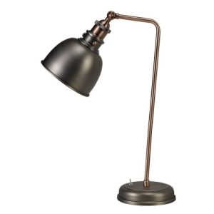 RETRO INDUSTRIAL TABLE LAMP+DIMMER+SHADE