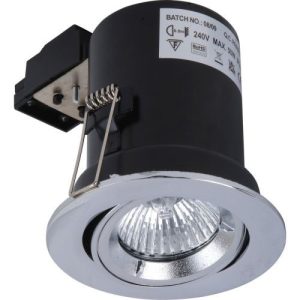 MALEDA GU10 F/R DOWNLIGHTER SAT/CHR