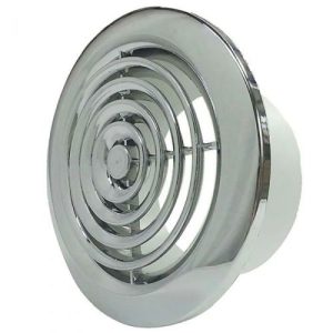 MANROSE 4IN CIRCULAR VENT POLISHED CHROME