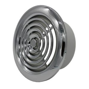 MANROSE 6IN ROUND CHROME GRILL