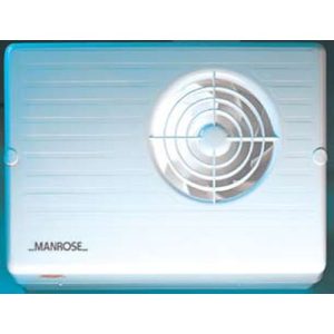 MANROSE TIMER 4IN CENTRIFUGAL FAN + PIR (90M3/HR-25LTR/SEC)