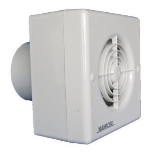 MANROSE 4" CENTRIFUGAL FAN C/W TIMER +P/CORD